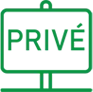 Pictogramme de privatisation