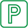 Pictogramme de parking privé